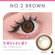 FABULOUS 1 Month NO.3 Brown 2p