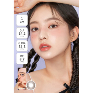 Chuu Lens Aube Pie 1 Day - Moon Brown