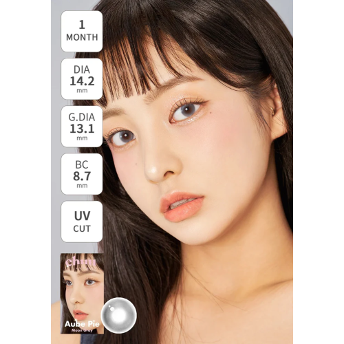 Chuu Lens Aube Pie Monthly - Moon Gray