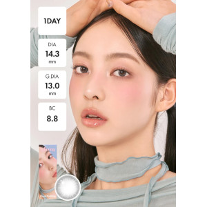 Chuu Lens Cloud Pudding 1 Day - Gray