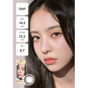 Chuu Lens Daisy Shower 1 Day - Pure Brown