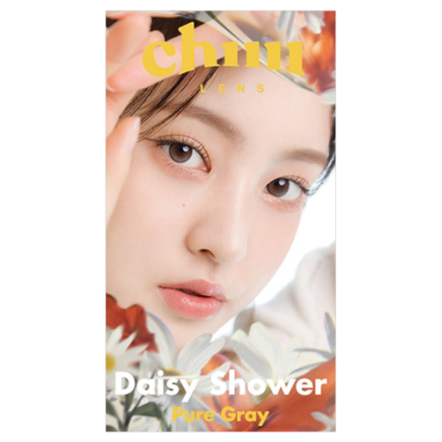 Chuu Lens Daisy Shower Monthly - Pure Gray