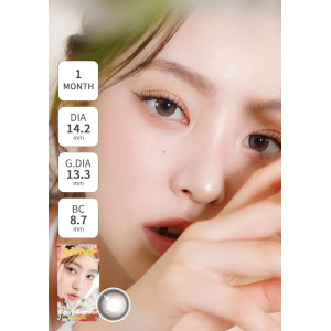 Chuu Lens Daisy Shower Monthly - Pure Gray