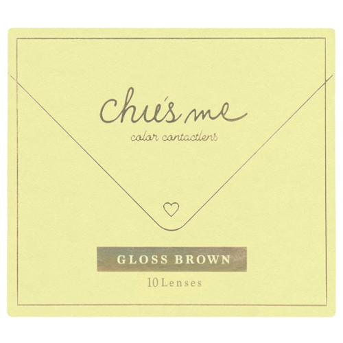 Chu’s me 1 Day GLOSS BROWN