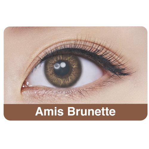 Freshkon Naho 1 Day Amis Brunette (10pcs)