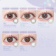 LARME 2week Silicone Hydrogel - Clear Macaron mini
