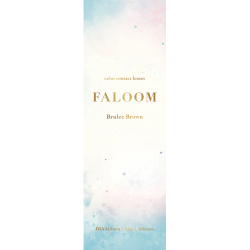 FALOOM 1 Day Brulee Brown