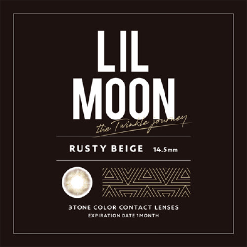 LIL MOON 1 Month Rusty Beige（1枚入）
