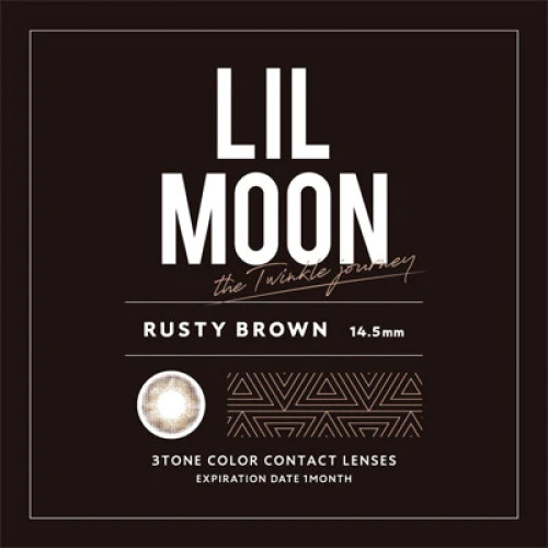 LIL MOON 1 Month Rusty Brown（1枚入）