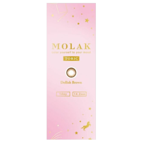 MOLAK 1 Day Toric Dollish Brown