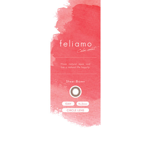 feliamo 1 Day Sheer Brown
