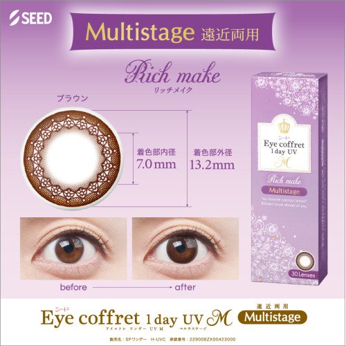 Eye Coffret 1 Day UV M Multistage （漸進|30p）