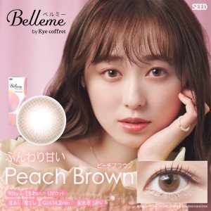 Belleme Peach Brown 1 Day by Eye Coffret (30p)