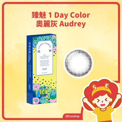 Ticon Charm 1 Day Color AUDREY GRAY