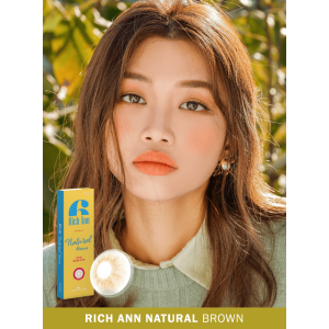 Ann365 1 Day Rich Ann Natural Brown 自然閃啡