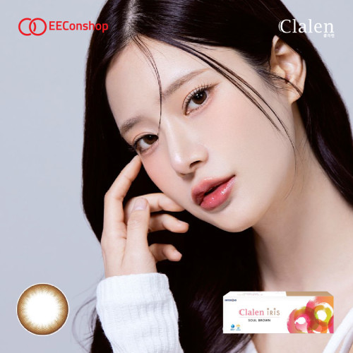 Clalen IRIS 1 Day 90P - SOUL BROWN