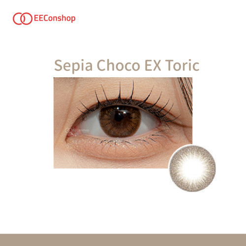 Clalen O2O2 Color 1 Day Toric - Sepia Choco EX