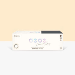Clalen O2O2 Color 1 Day - Ash Brown EX