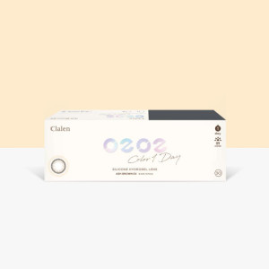 Clalen O2O2 Color 1 Day - Ash Brown EX