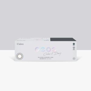 Clalen O2O2 Color 1 Day - Ash Gray EX
