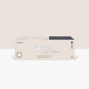 Clalen O2O2 Color 1 Day - Sepia Choco EX
