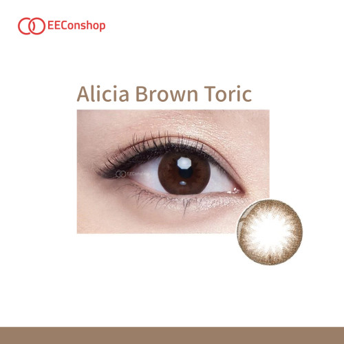 Clalen Iris Alicia Brown Toric 夢幻啡 (日拋|散光)