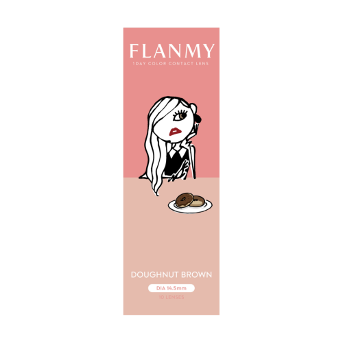 Flanmy 1 Day Doughnut Brown