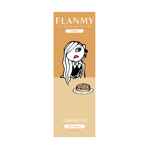 Flanmy 1 Day Toric Caramel Pie