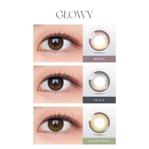 OLENS Eyelighter Glowy 1 Day Ash Gray 10p